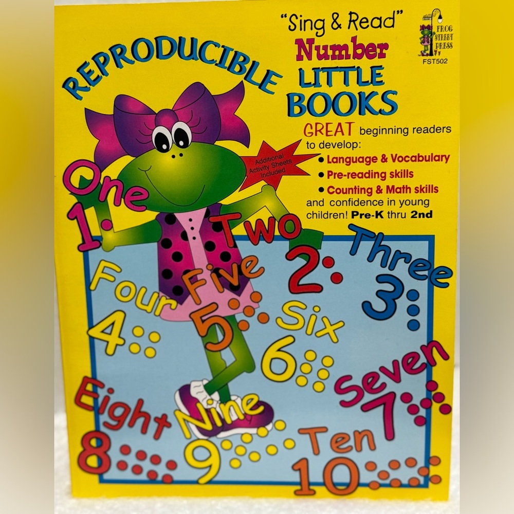 Frog Street Press- Reproducible Sing & Read Number Little Book